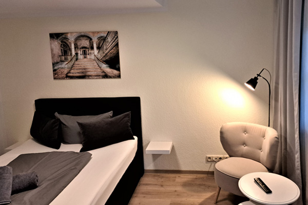 Einzelzimmer im Hotel Zum Postkutscher